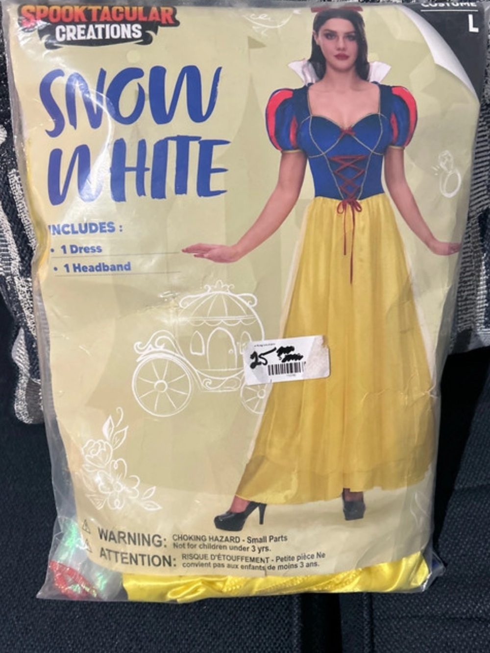 Snow White Inspired Women's Costume Dress - Blue, Red & Yellow